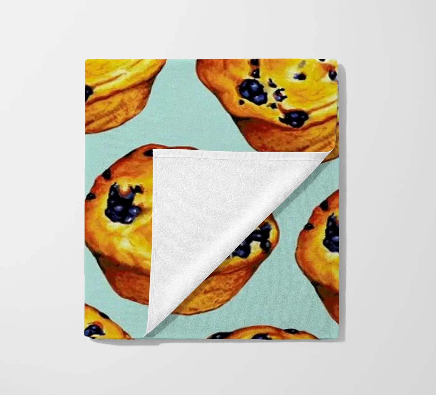 Blueberry Muffin Pattern telo mare da Kelly Gilleran