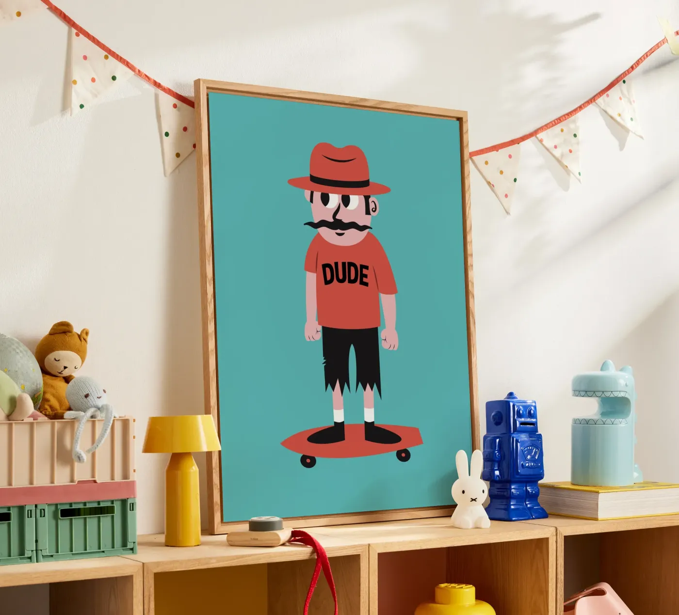 Dude plexiglass da The Poster Kid