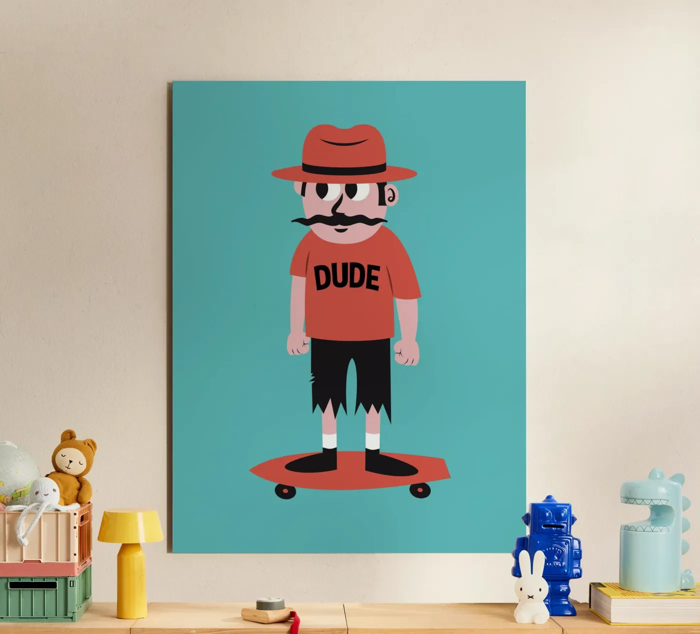 Dude forex plate by The Poster Kid