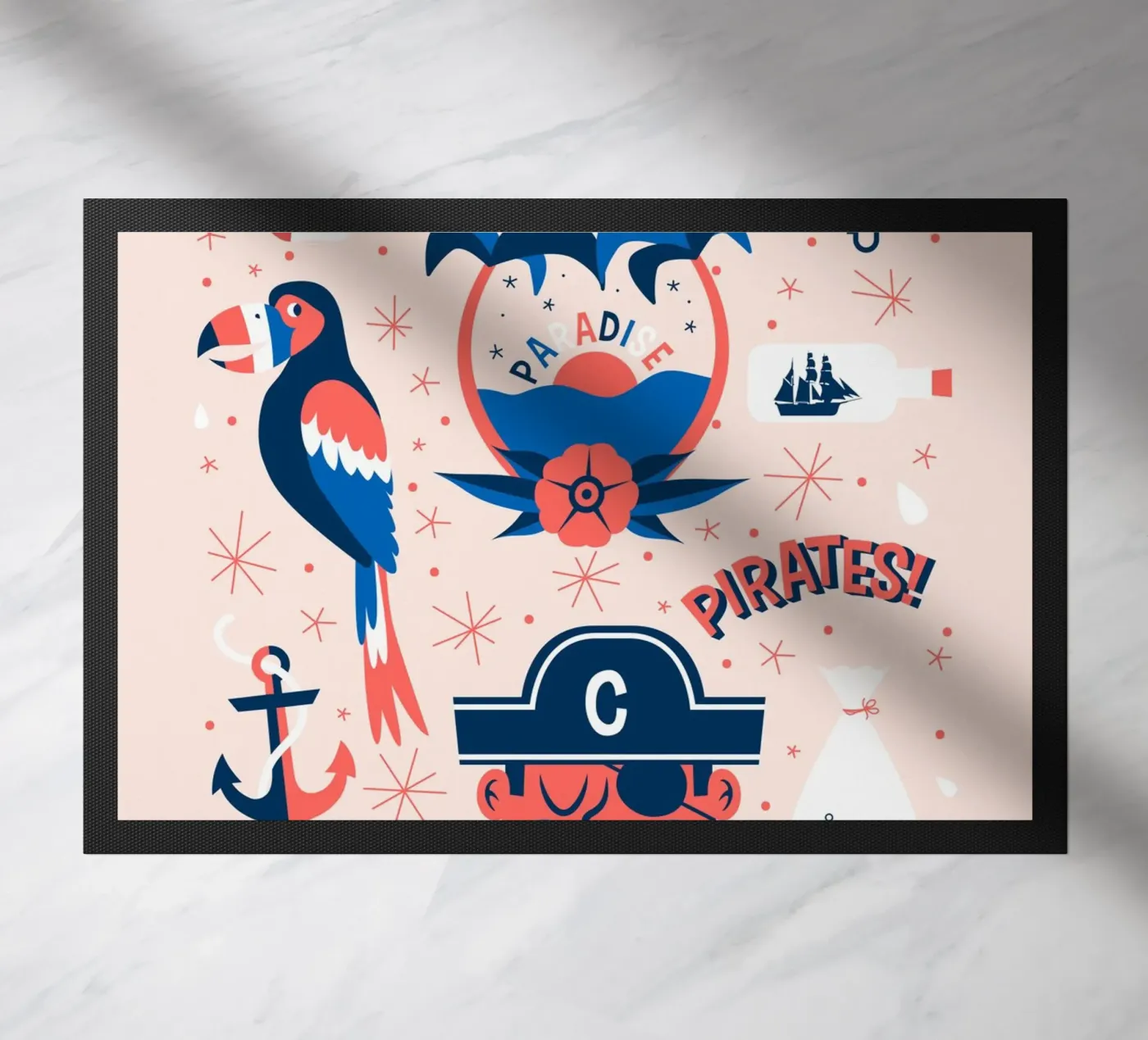 Pirates Flash Sheet zerbino da The Poster Kid