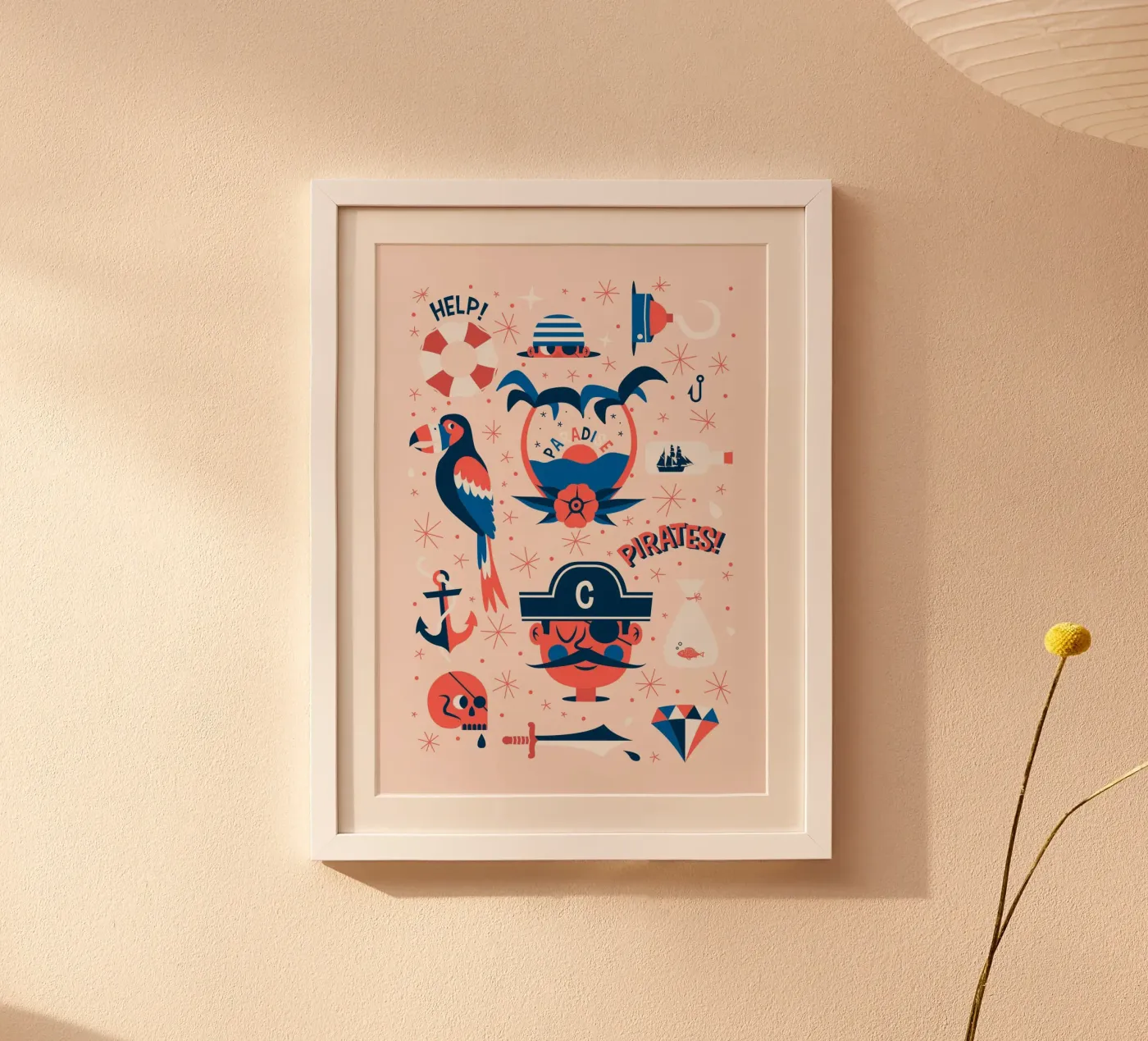 Pirates Flash Sheet poster da The Poster Kid