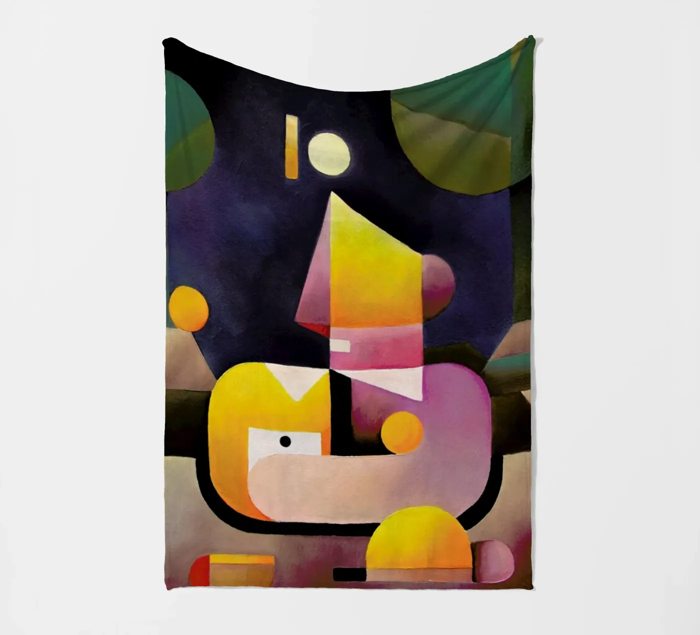 Ping Pong Fleecedecke von Antony Squizzato