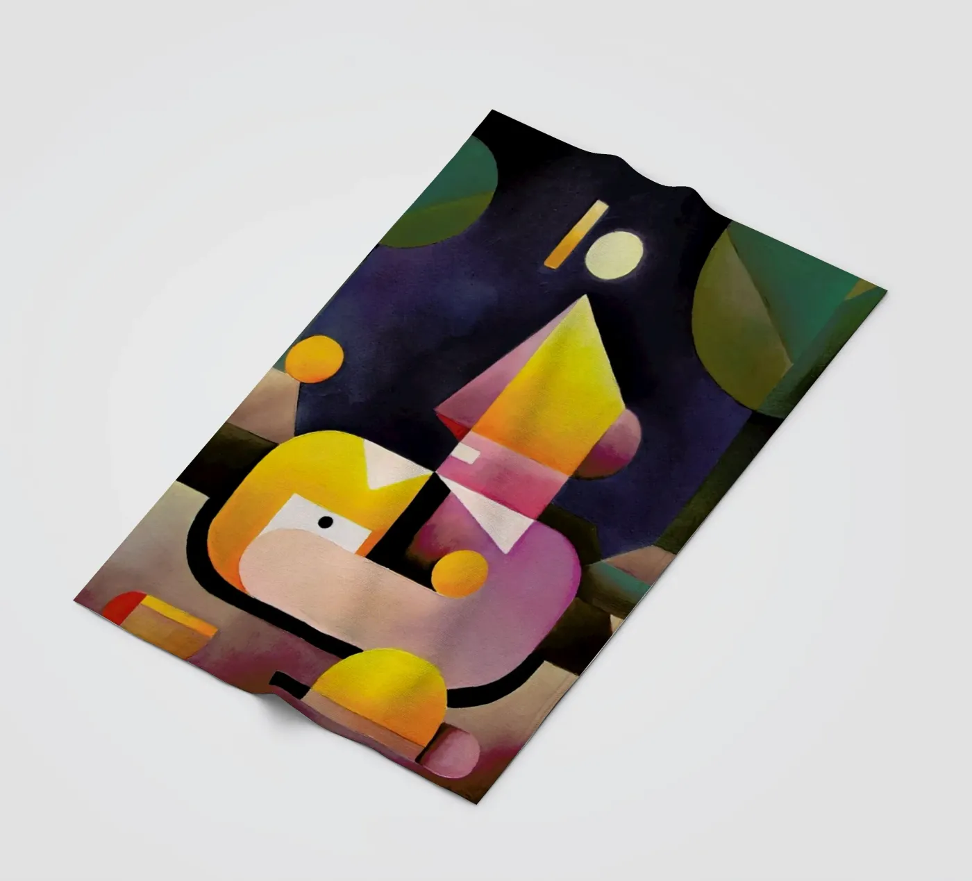 Ping Pong Fleecedecke von Antony Squizzato