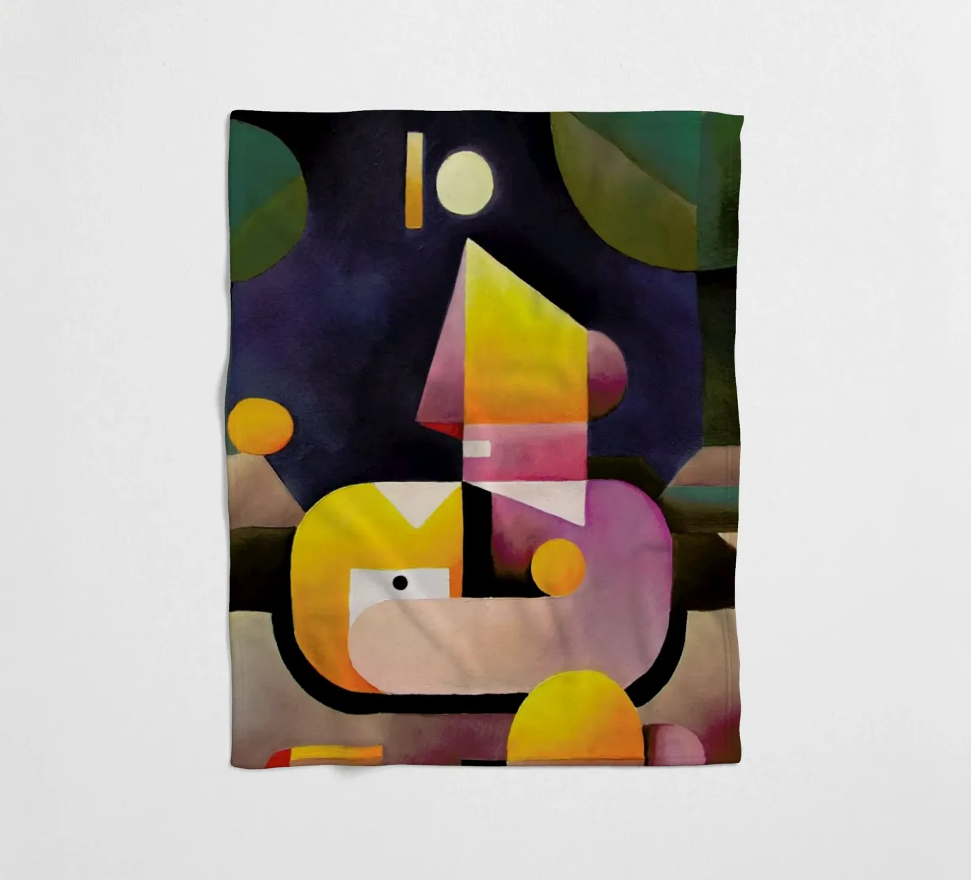 Ping Pong Fleecedecke von Antony Squizzato