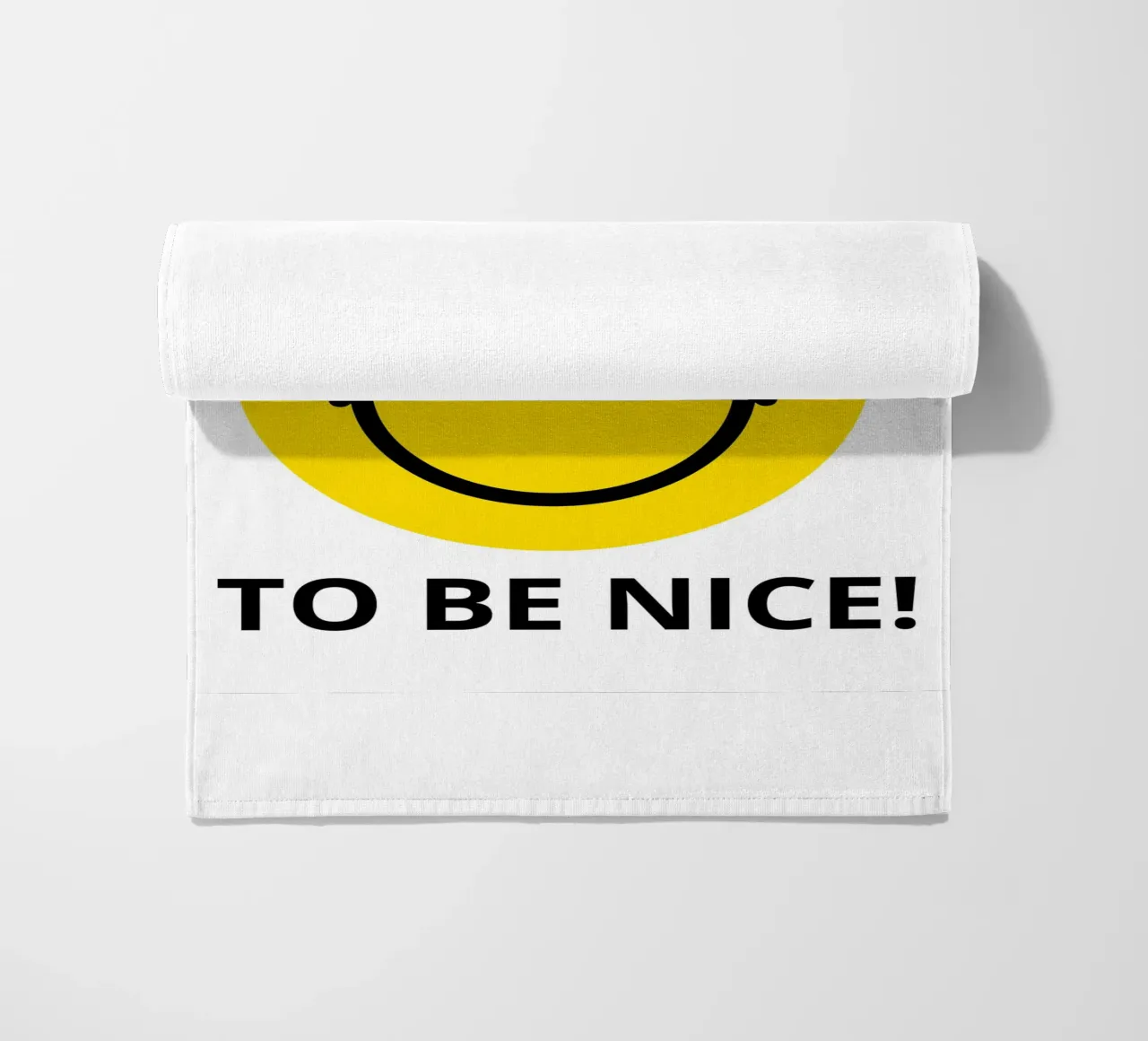 IT'S NICE TO BE NICE! telo mare da edsonramosart