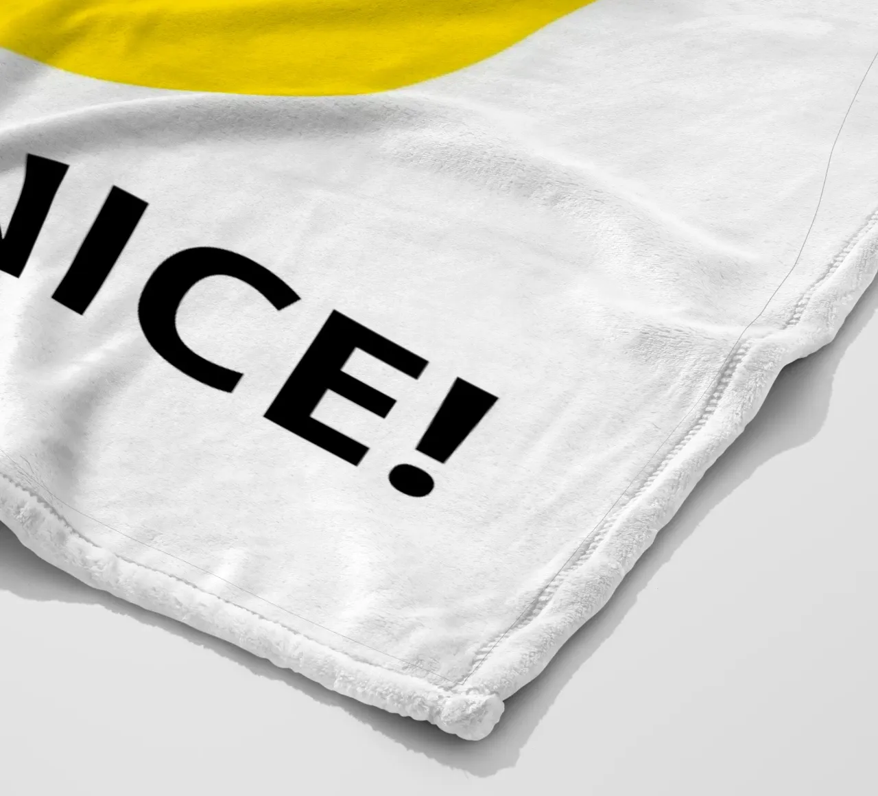 IT'S NICE TO BE NICE! coperta in pile da edsonramosart