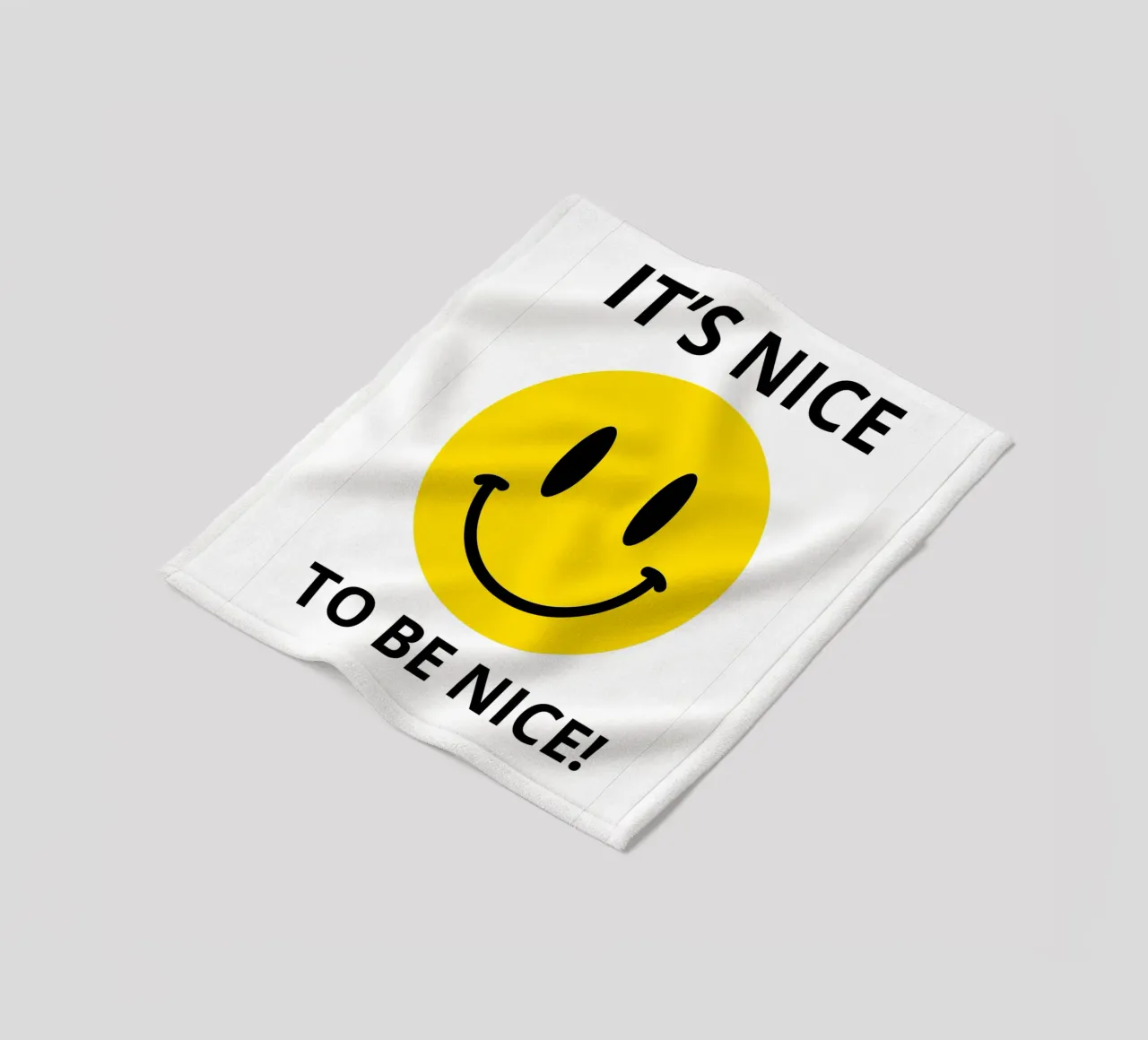 IT'S NICE TO BE NICE! coperta in pile da edsonramosart