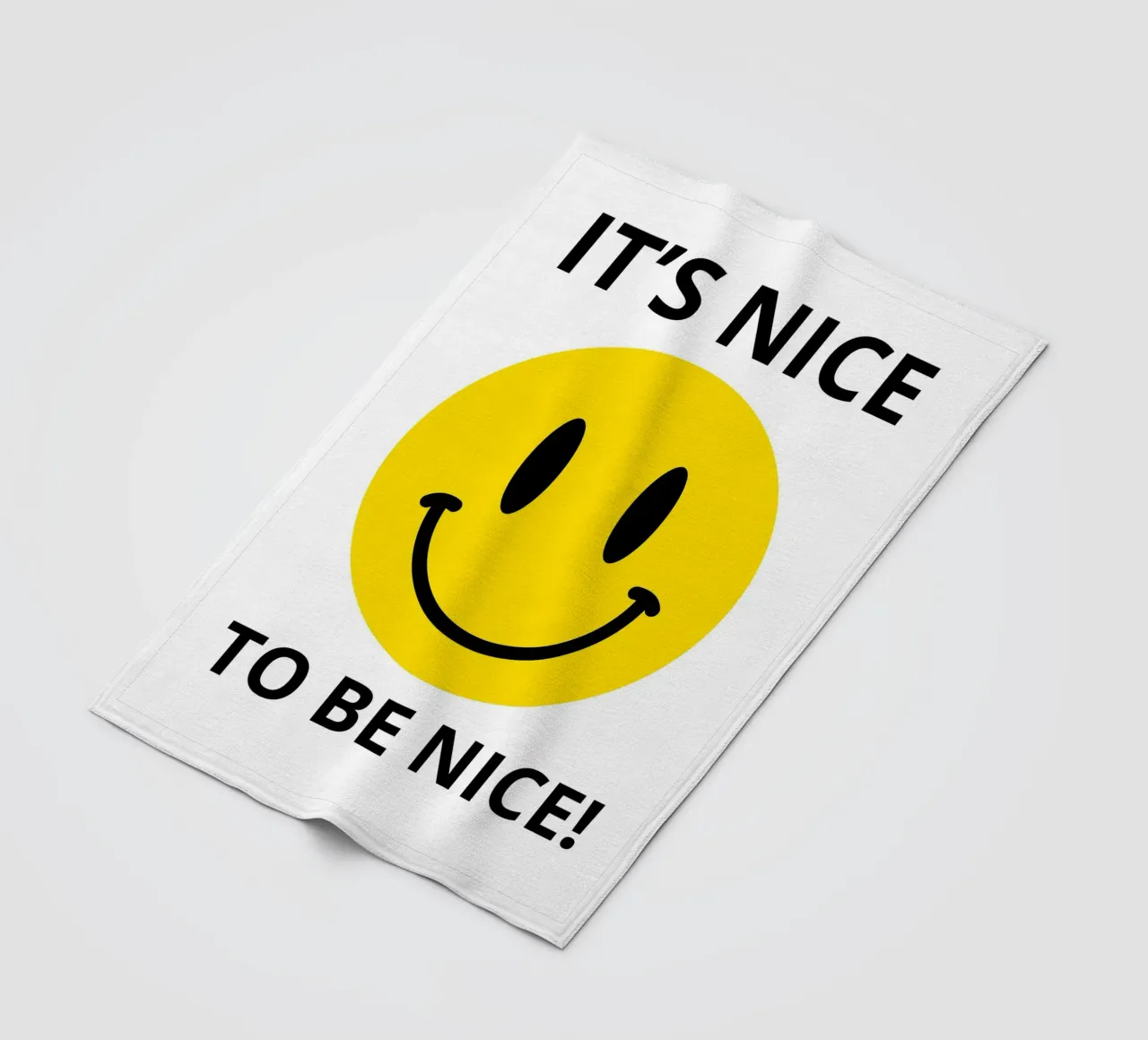 IT'S NICE TO BE NICE! coperta in pile da edsonramosart
