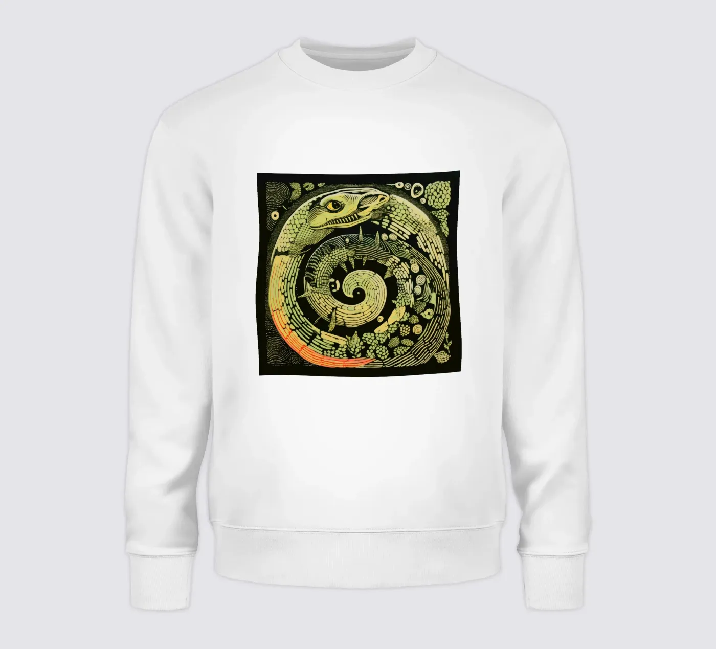 Python vert sweat de Minimal Animal Art