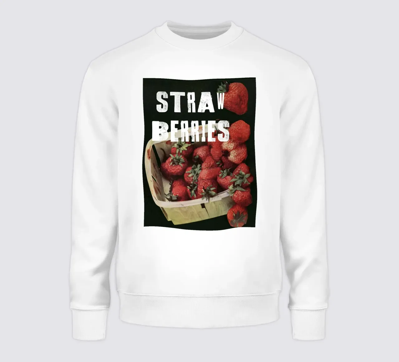 STRAW BERRIES felpa da edsonramosart