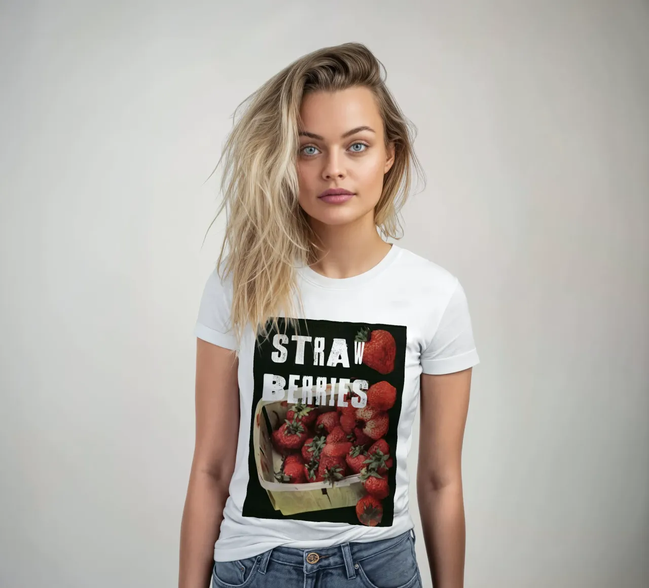 STRAW BERRIES t-shirt da donna da edsonramosart