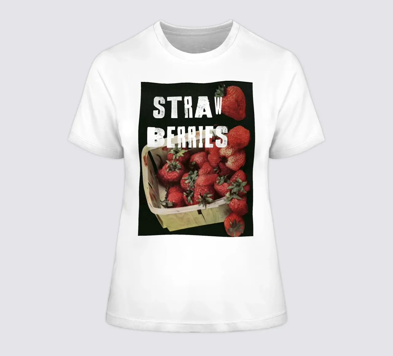 STRAW BERRIES t-shirt da donna da edsonramosart