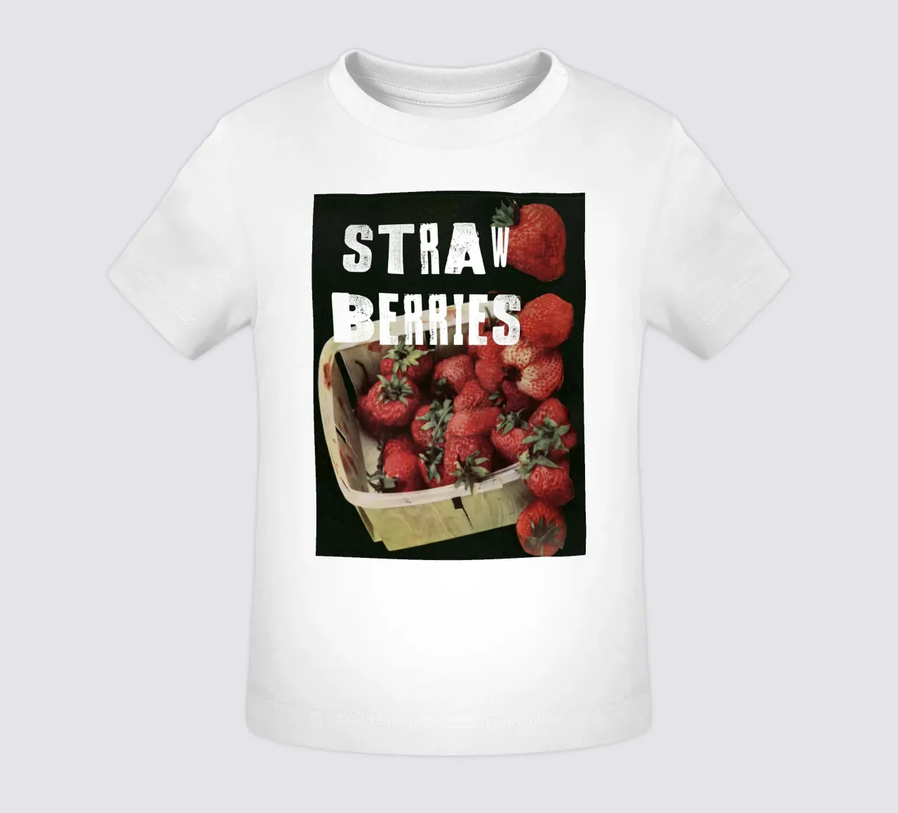 STRAW BERRIES maglietta neonato da edsonramosart