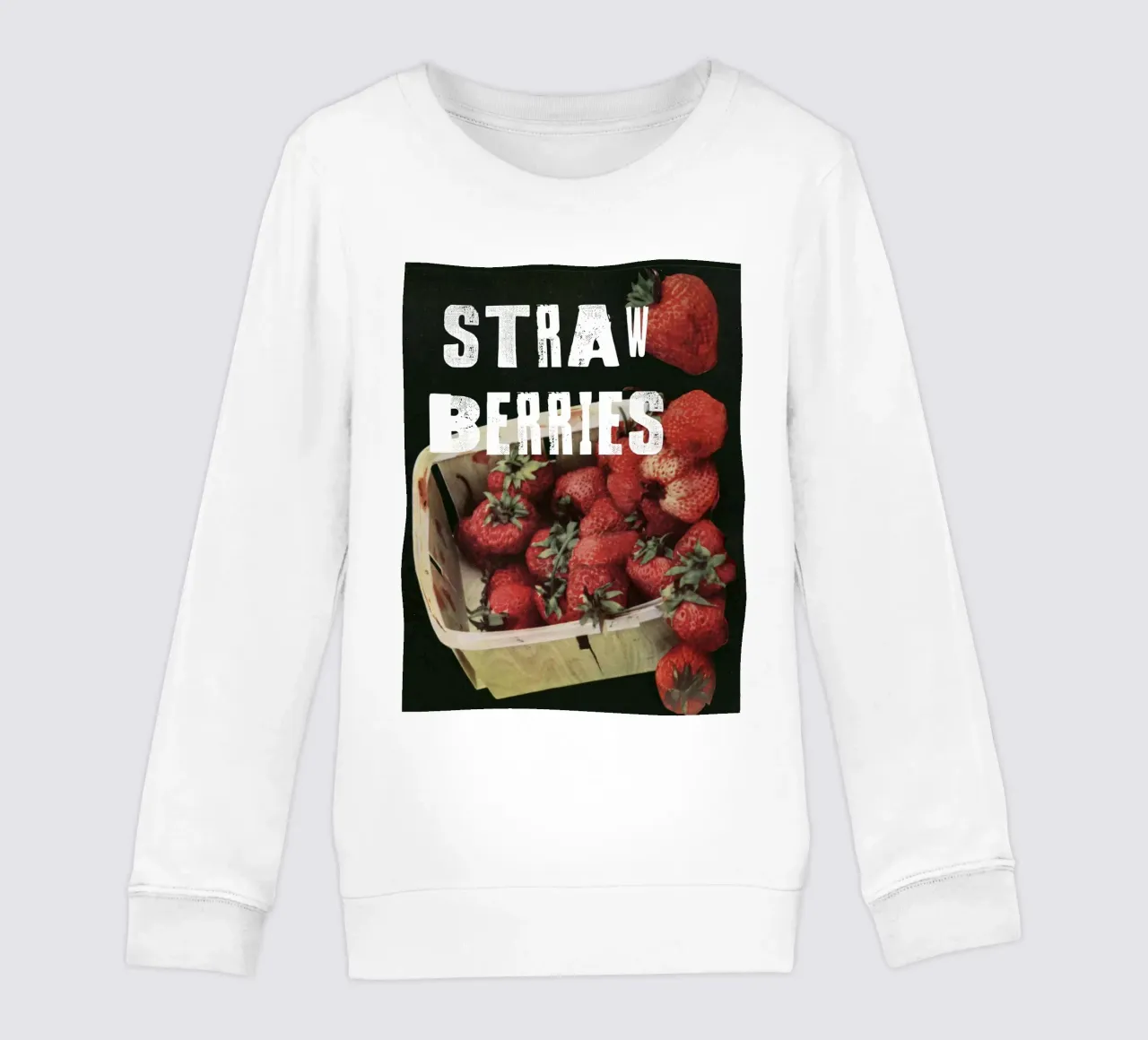 STRAW BERRIES felpa bambino da edsonramosart