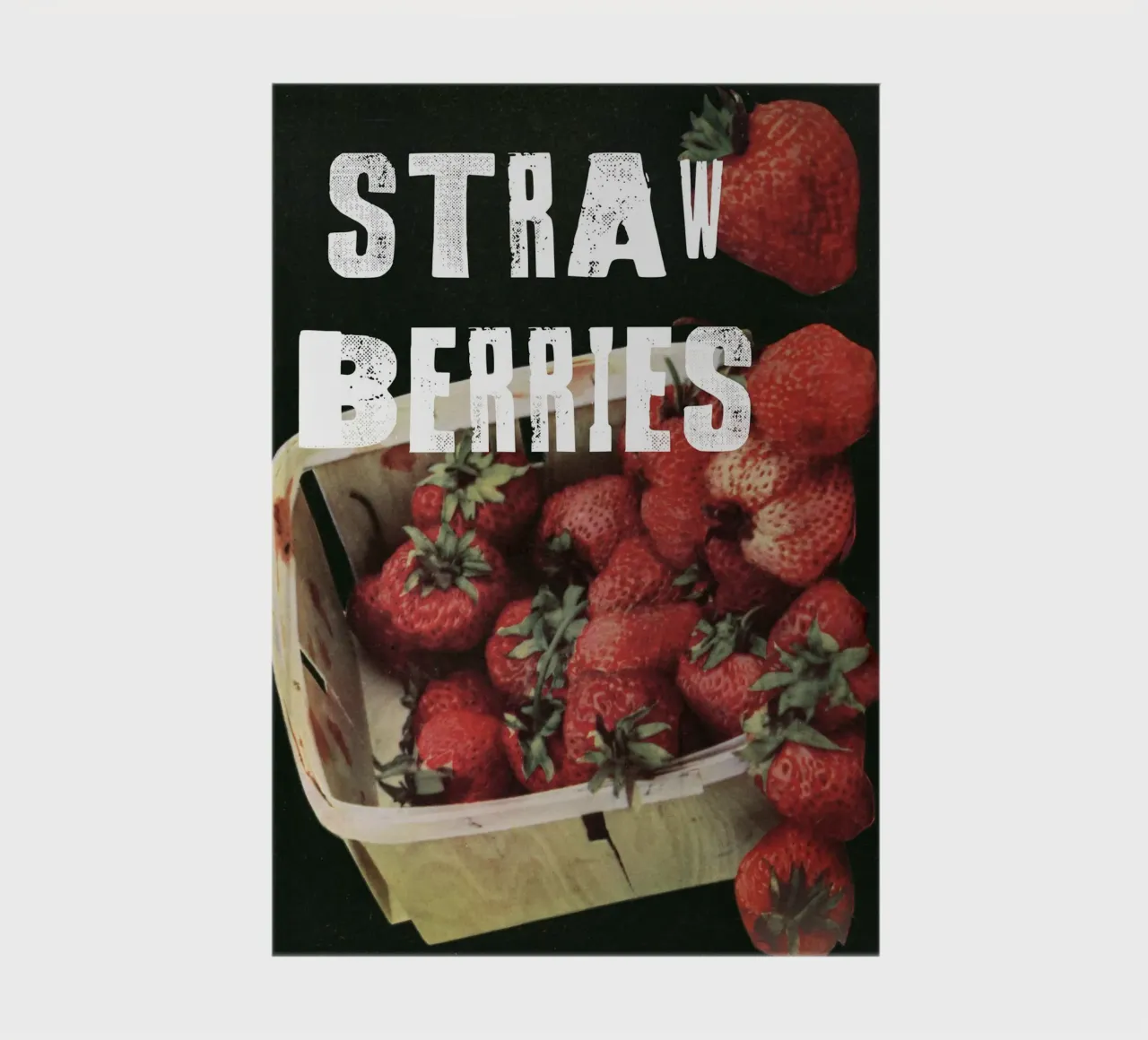 STRAW BERRIES notebook by edsonramosart