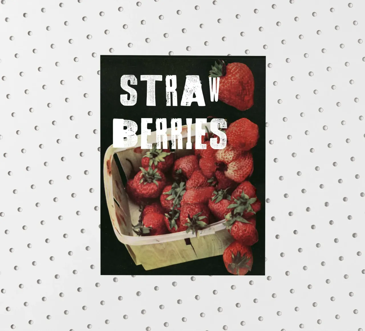STRAW BERRIES sticker by edsonramosart