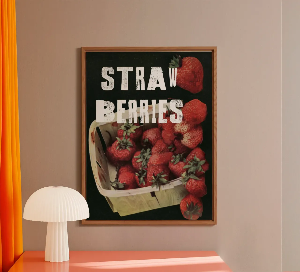 STRAW BERRIES alluminio dibond da edsonramosart