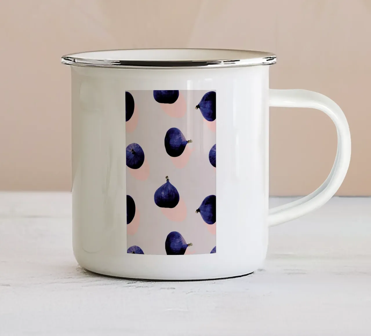 Fruit 16 tazza in smalto da STUDIO LEEMO