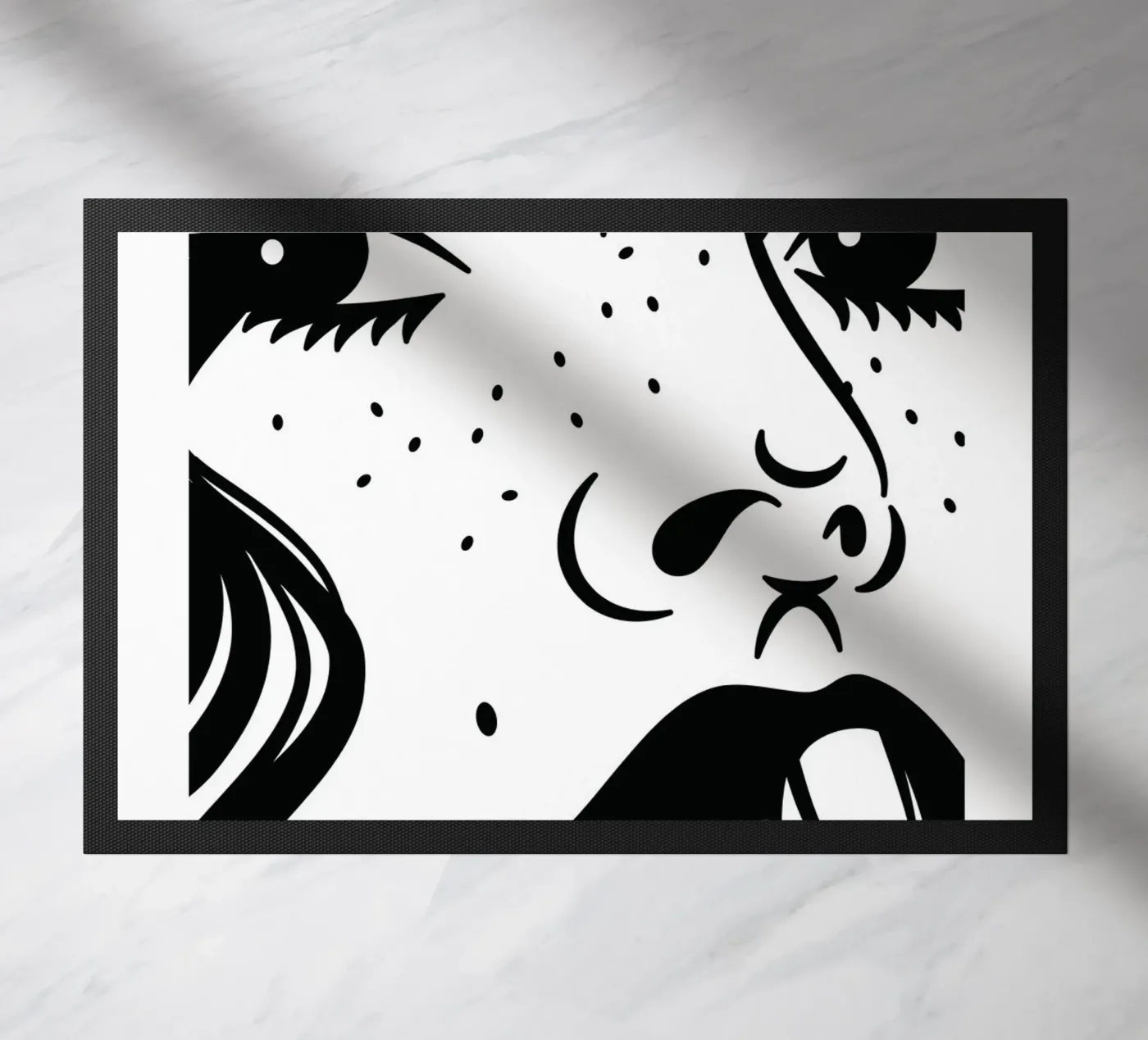 freckles doormat by The Poster Kid