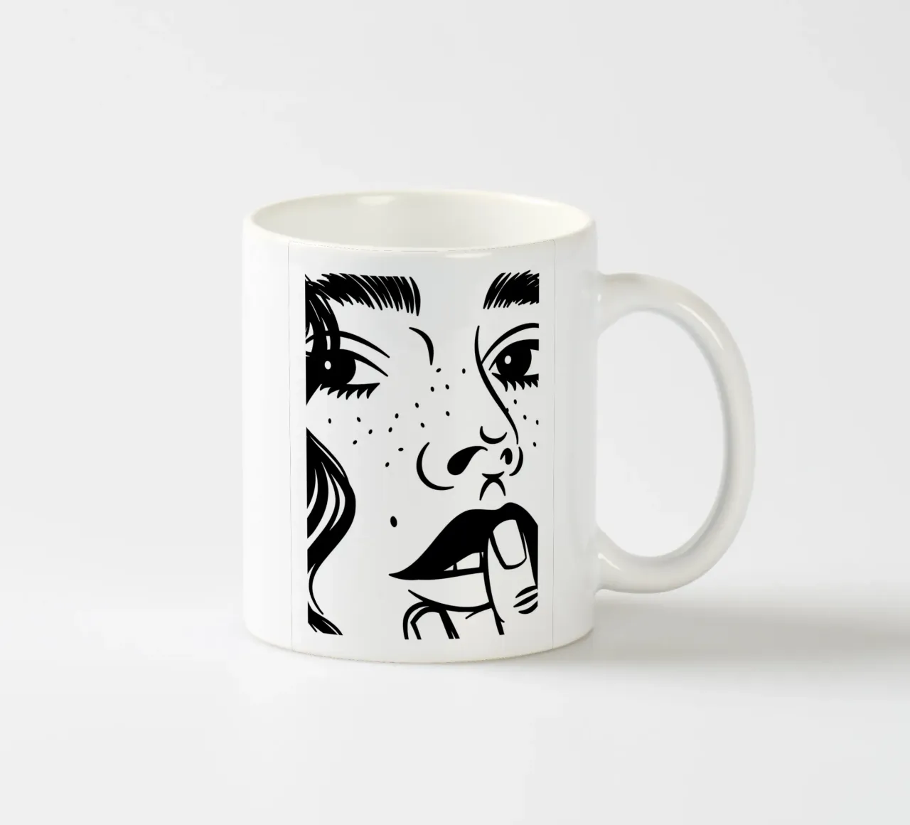 freckles tazza in ceramica da The Poster Kid