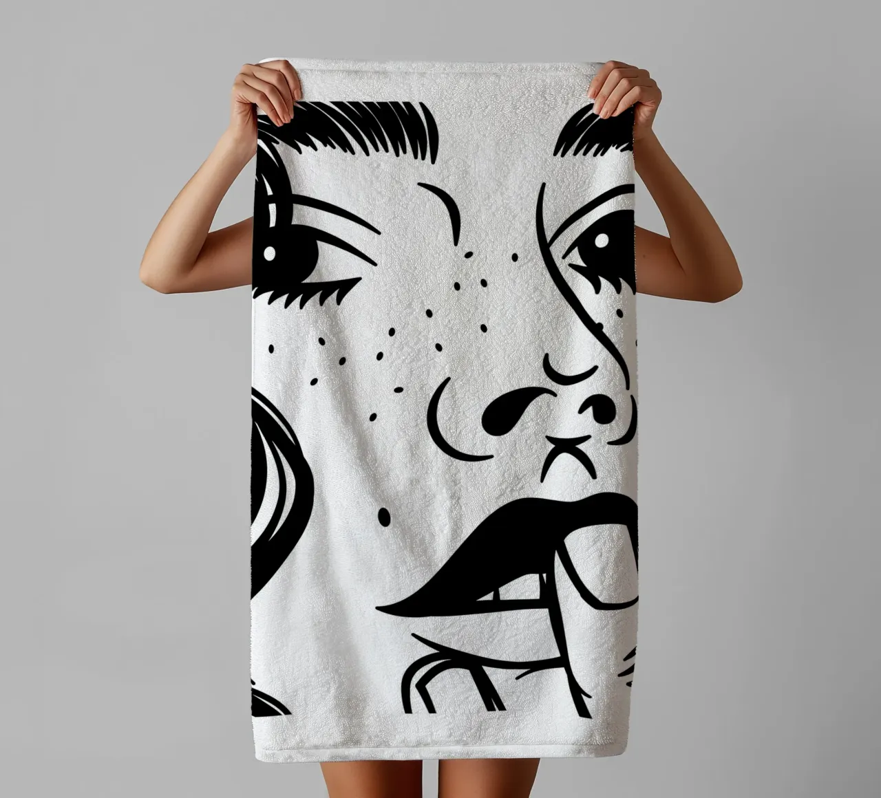 freckles asciugamano da bagno da The Poster Kid