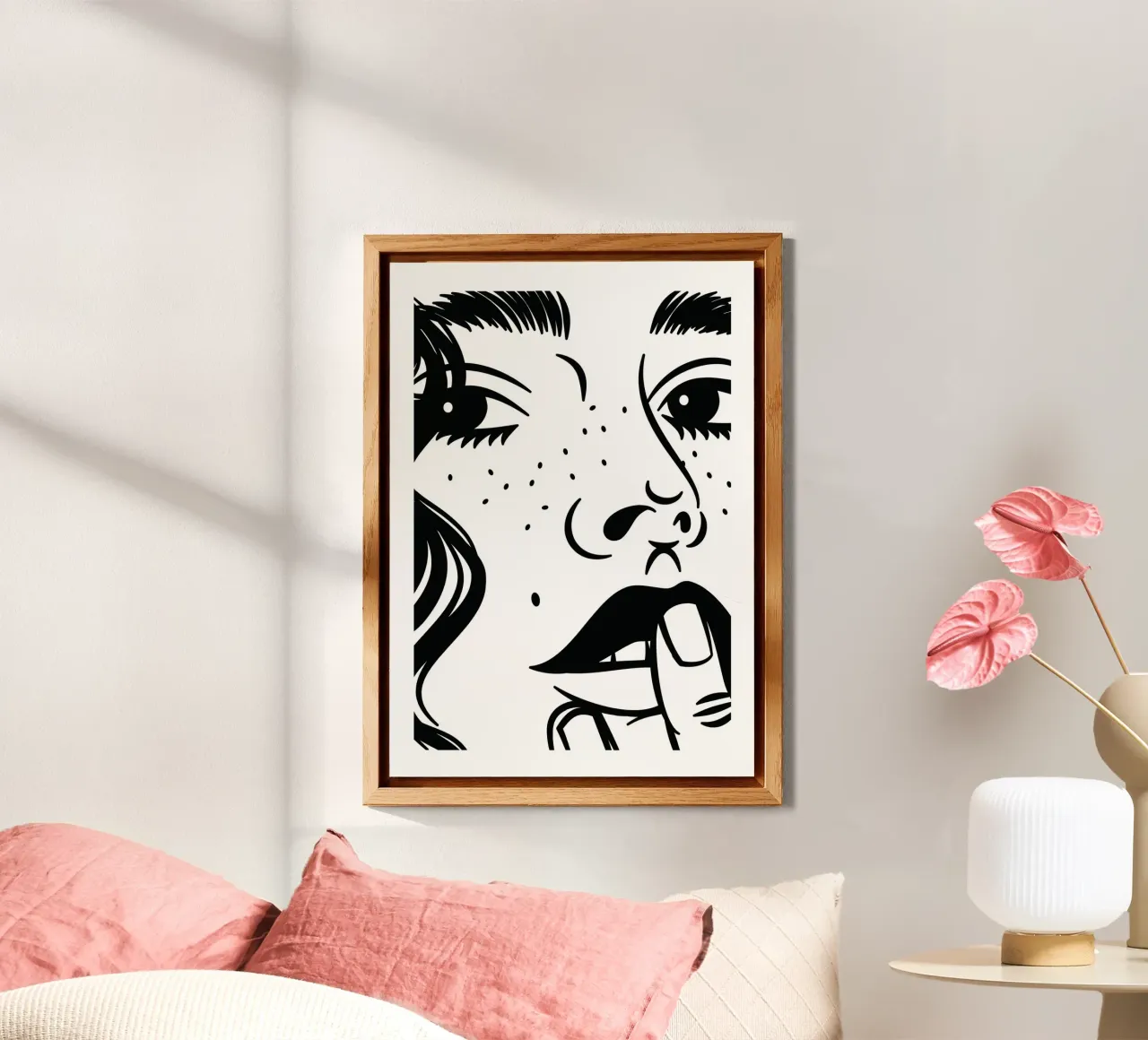 freckles alluminio dibond da The Poster Kid