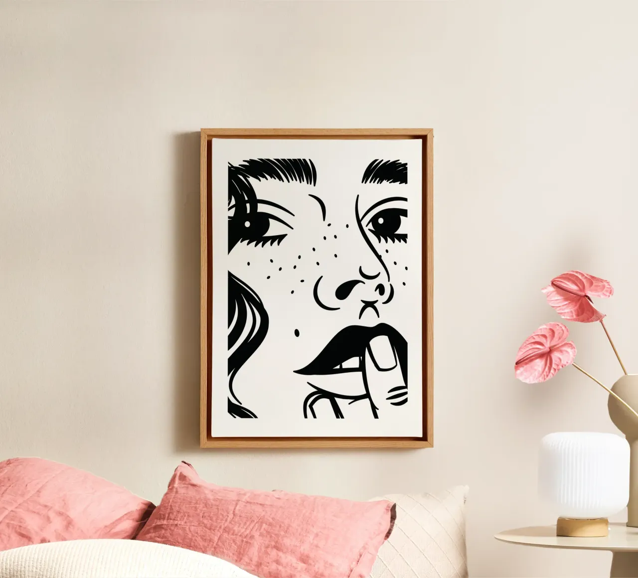 freckles tela da The Poster Kid