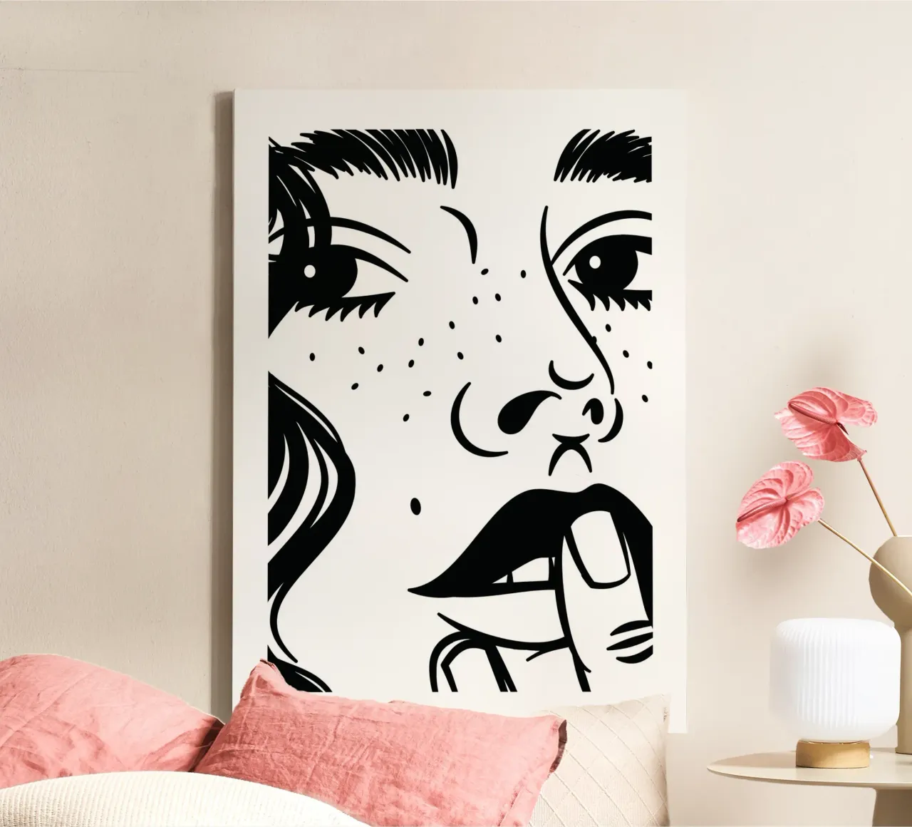 freckles tela da The Poster Kid