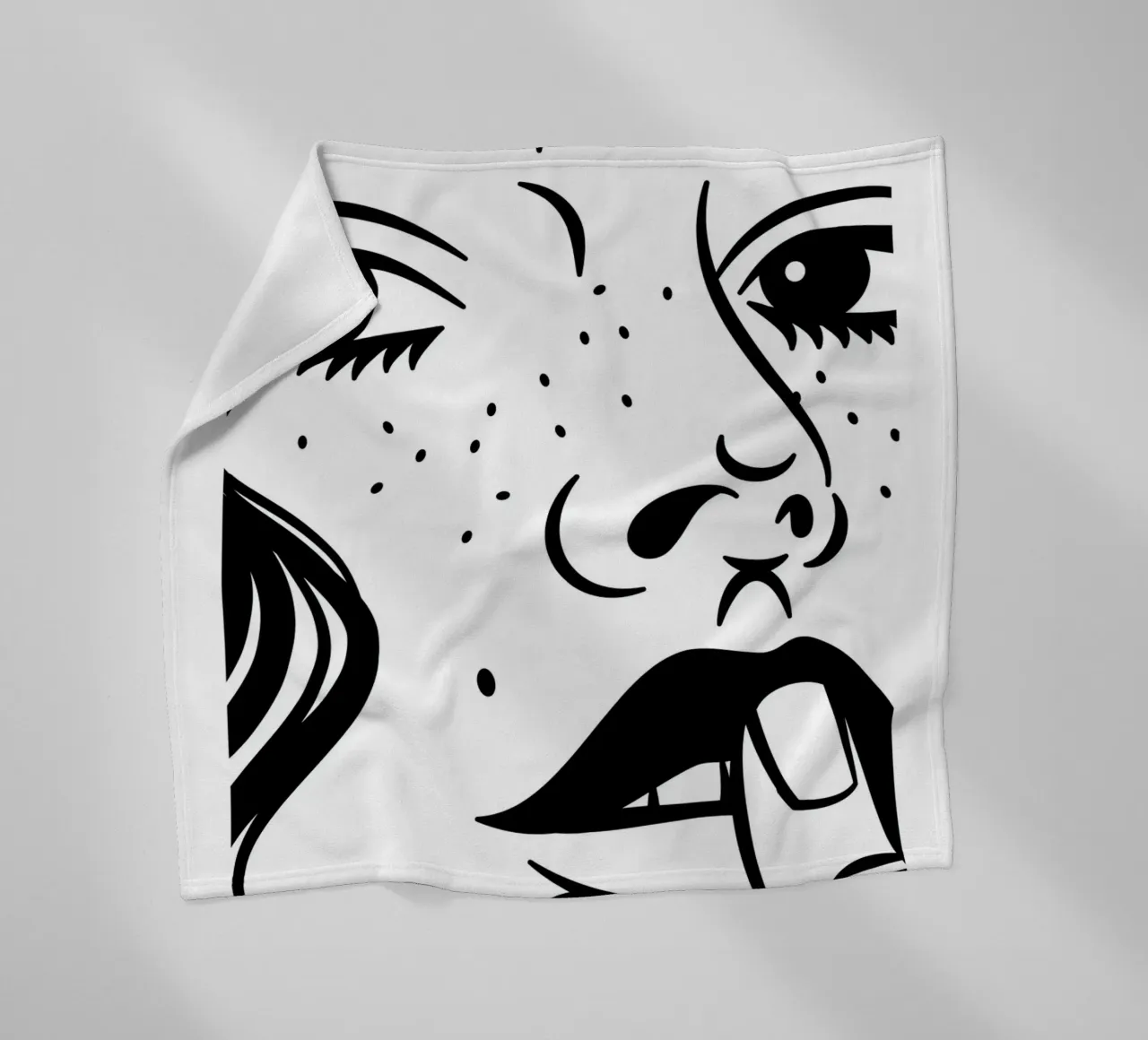 freckles Fleecedecke von The Poster Kid