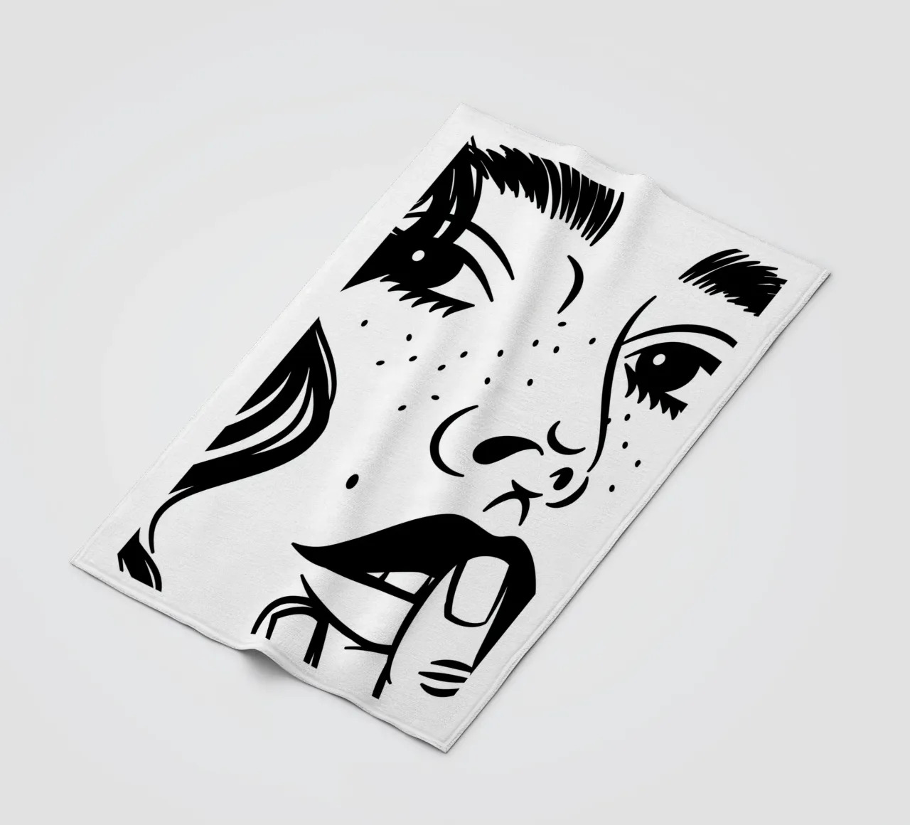 freckles Fleecedecke von The Poster Kid