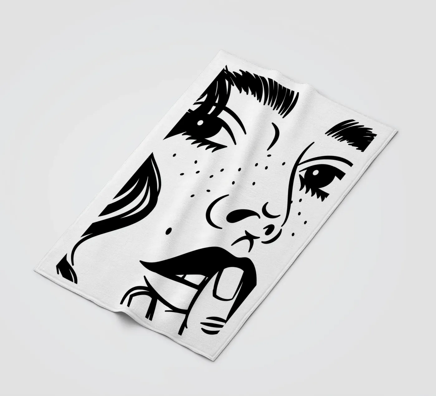 freckles fleecedeken van The Poster Kid