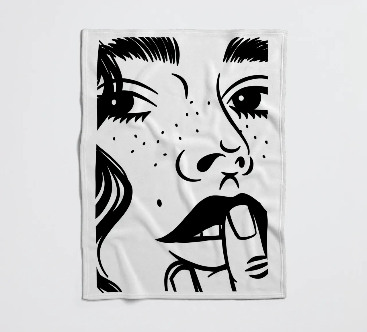 freckles Fleecedecke von The Poster Kid