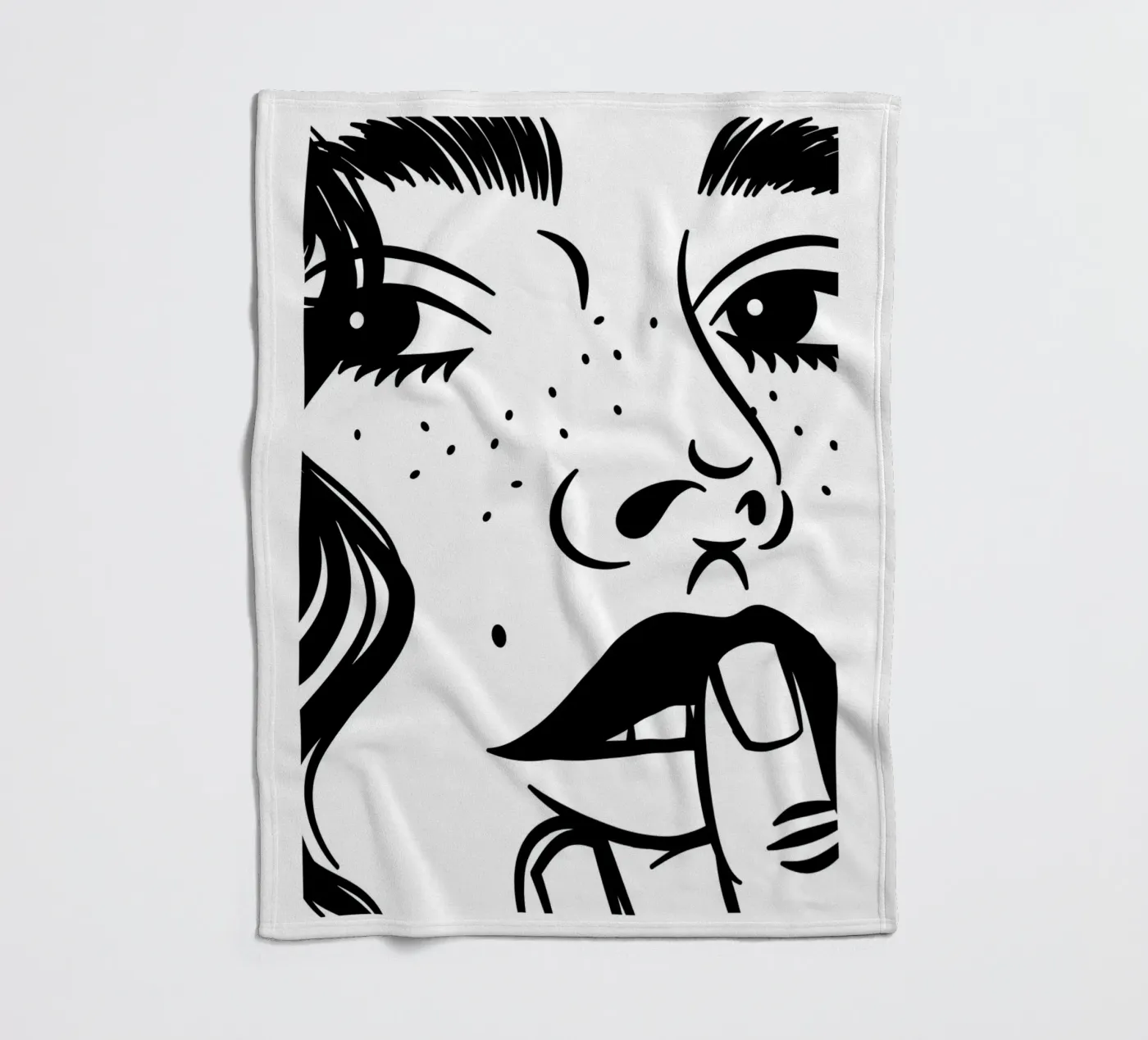 freckles fleecedeken van The Poster Kid