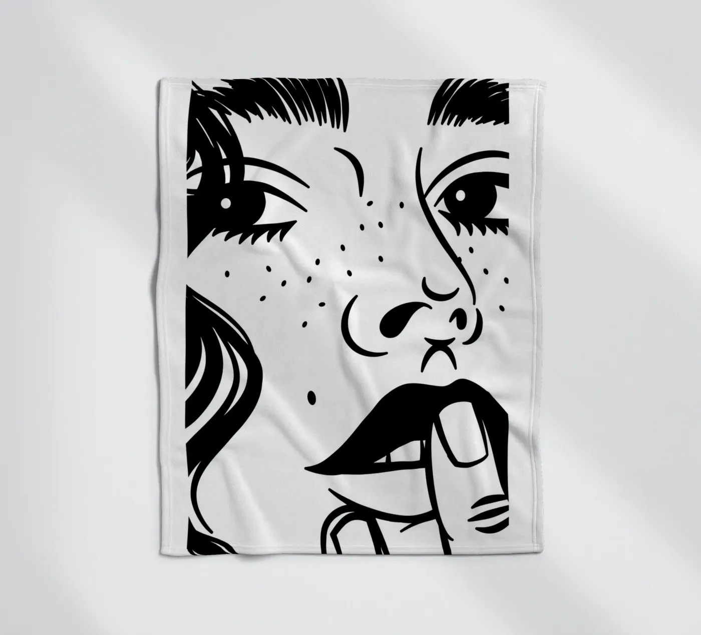 freckles fleecedeken van The Poster Kid