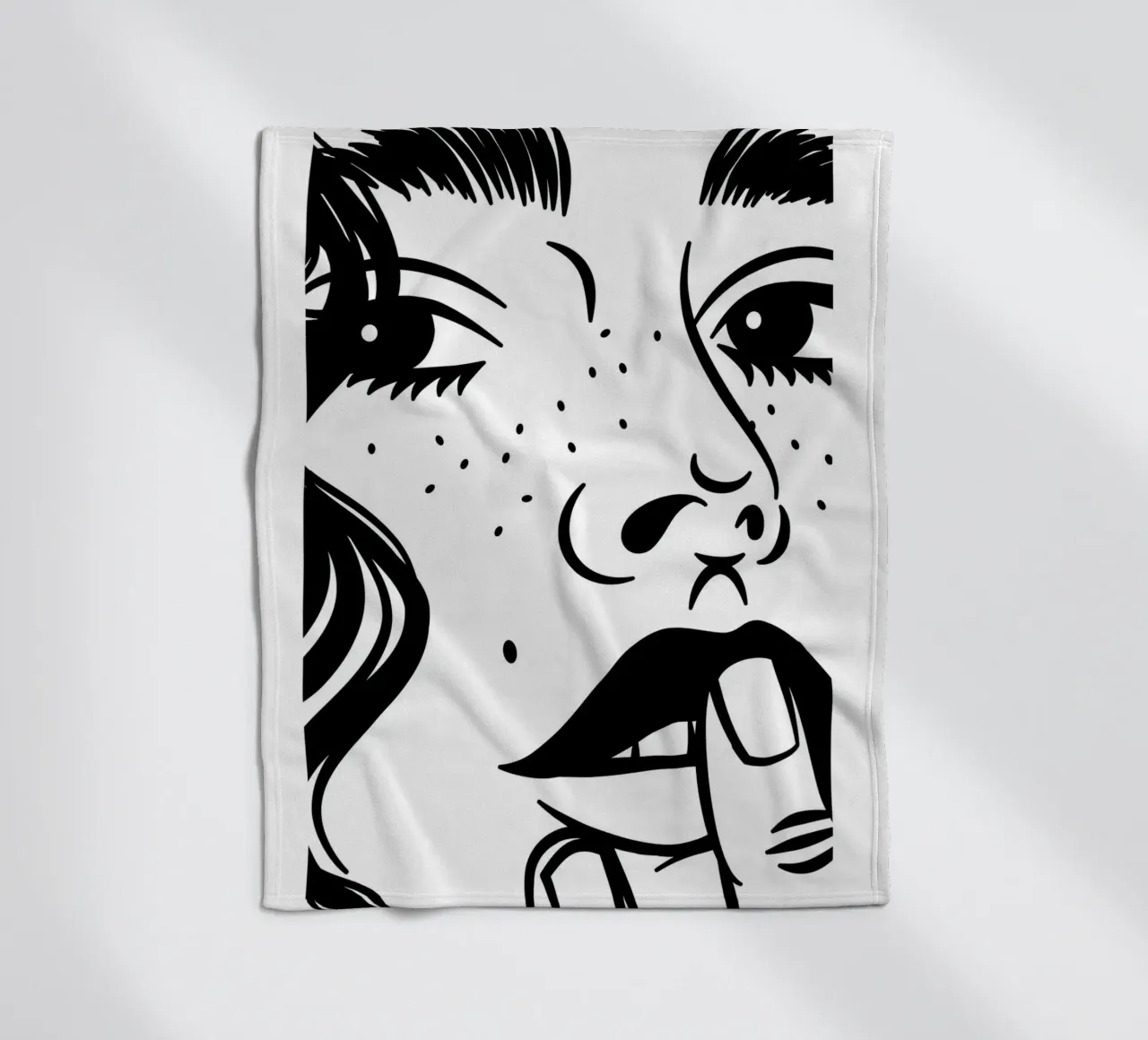 freckles Fleecedecke von The Poster Kid