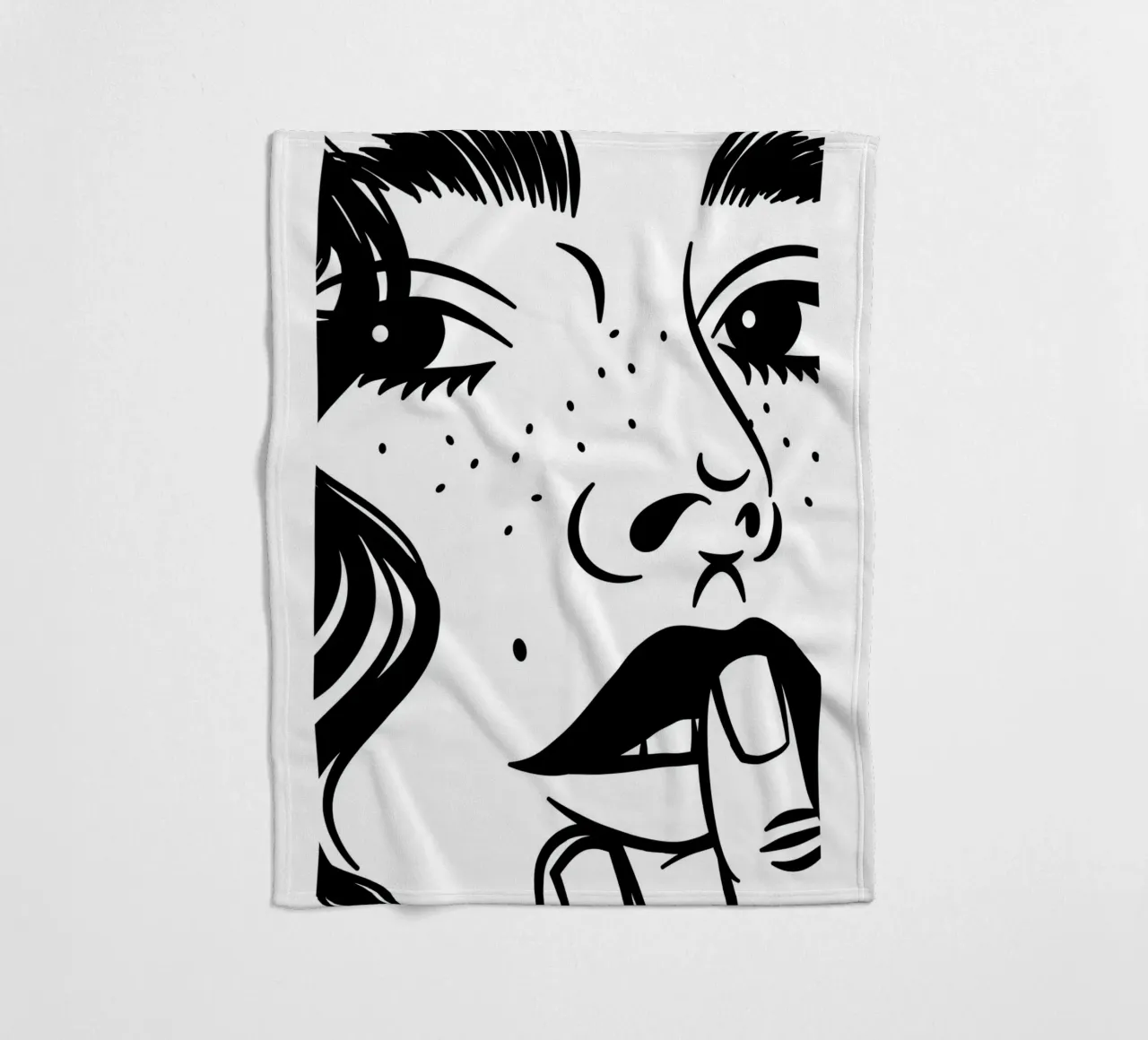 freckles Fleecedecke von The Poster Kid