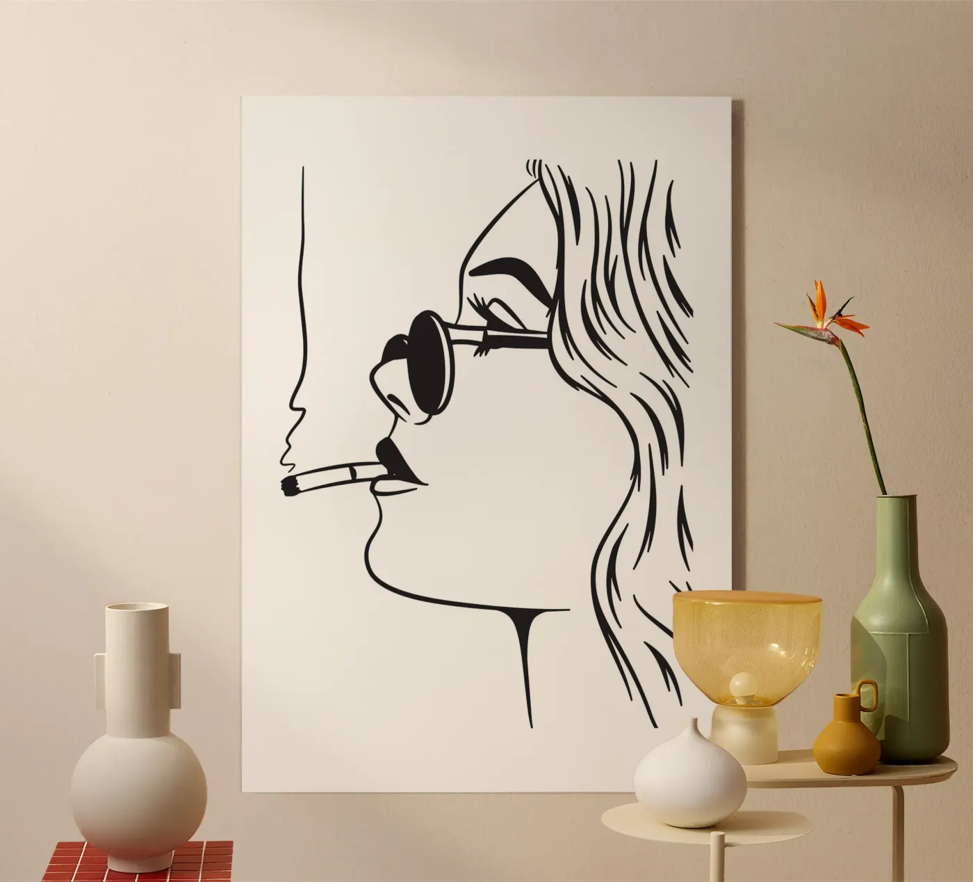 Blonde on Blonde plexiglass da The Poster Kid
