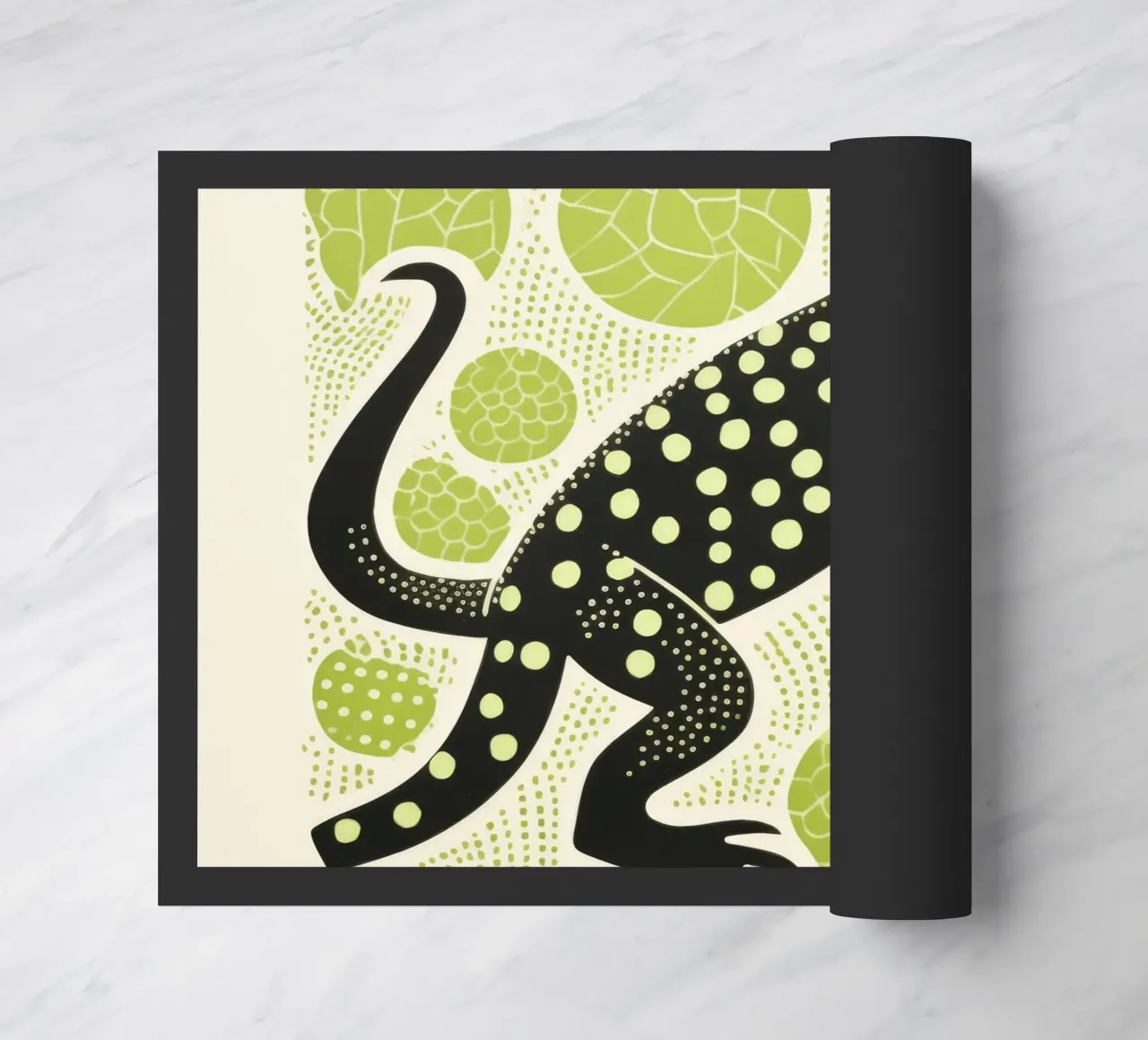 Salamandra verde 2 zerbino da Minimal Animal Art