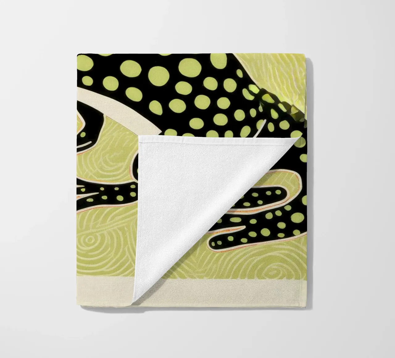 Salamandra verde 3 telo mare da Minimal Animal Art