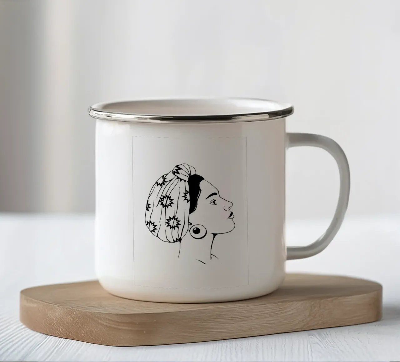 Gypsy Queen tazza in smalto da The Poster Kid