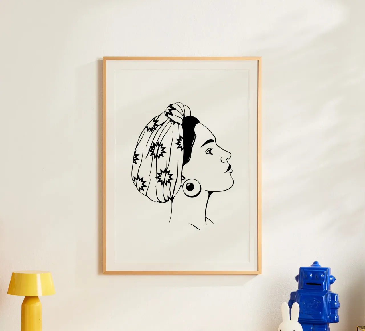 Gypsy Queen poster con telaio in plastica da The Poster Kid