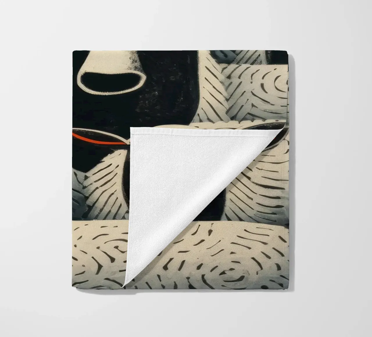 Pecora verde 1 telo mare da Minimal Animal Art