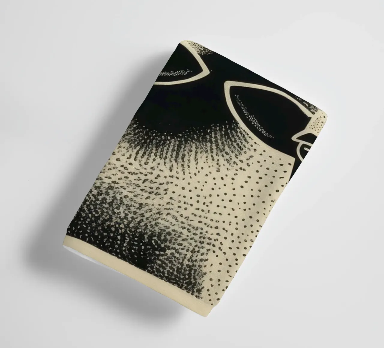 Mouton vert 3 serviette de bain de Minimal Animal Art