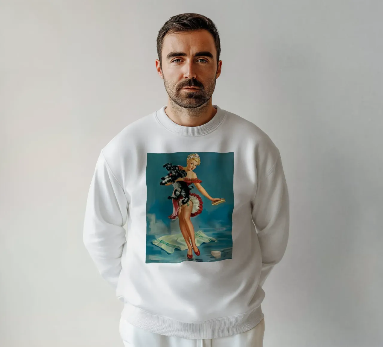 Retro vibe felpa da edsonramosart