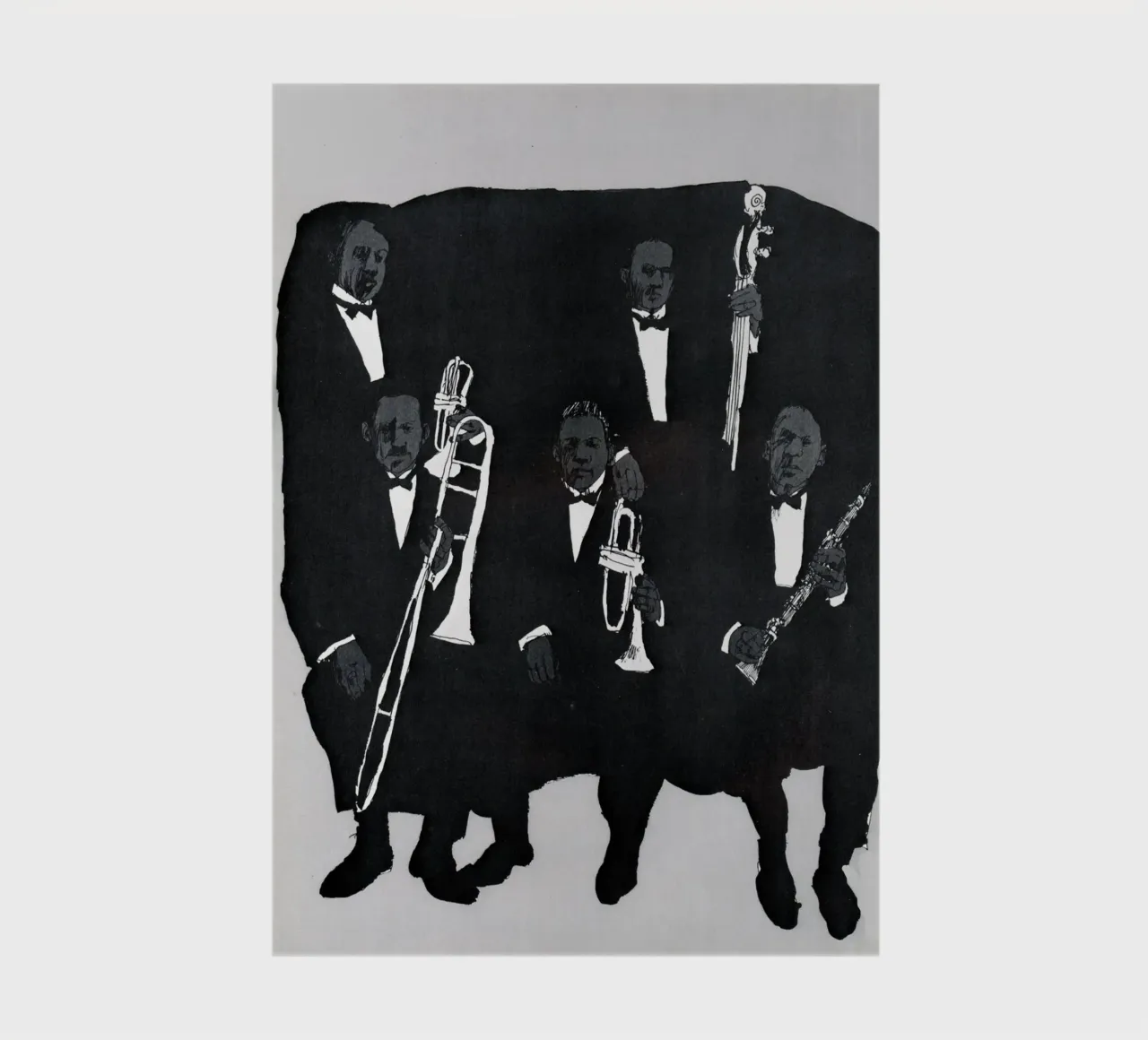 Group of musicians notebook by edsonramosart