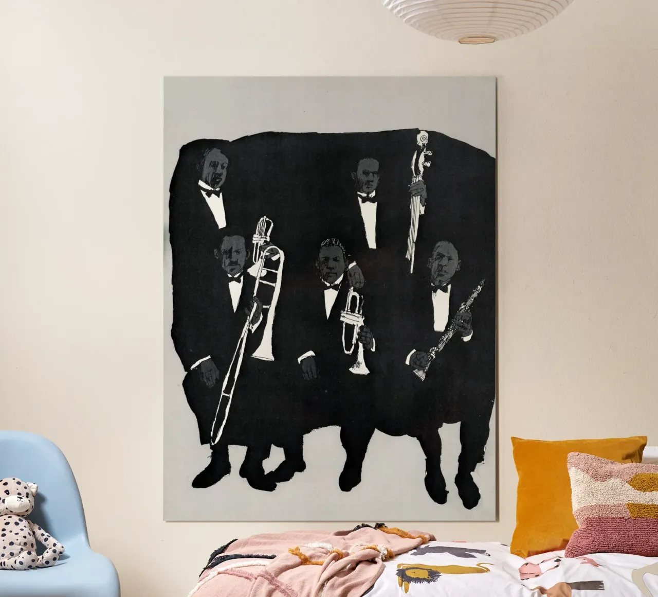 Group of musicians carta hahnemühle da edsonramosart