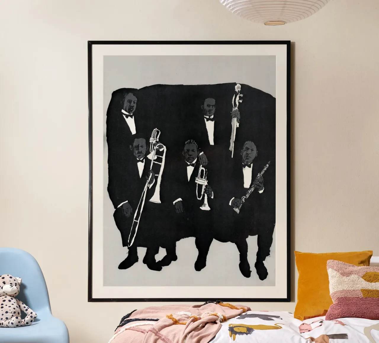 Group of musicians carta hahnemühle da edsonramosart
