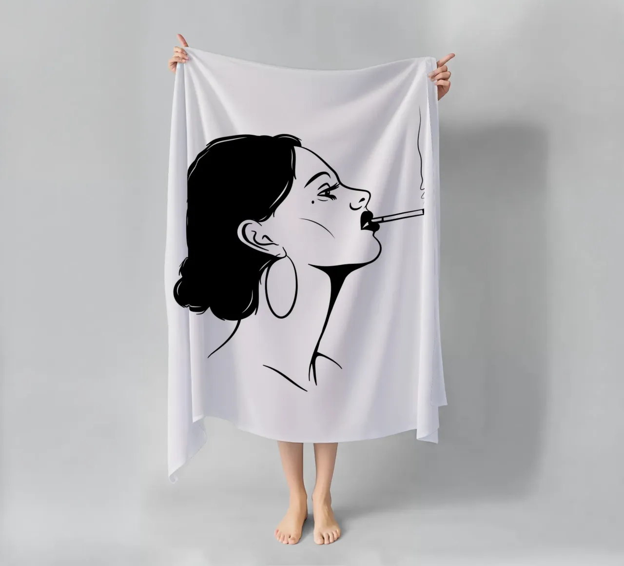 Femme fatale telo mare da The Poster Kid
