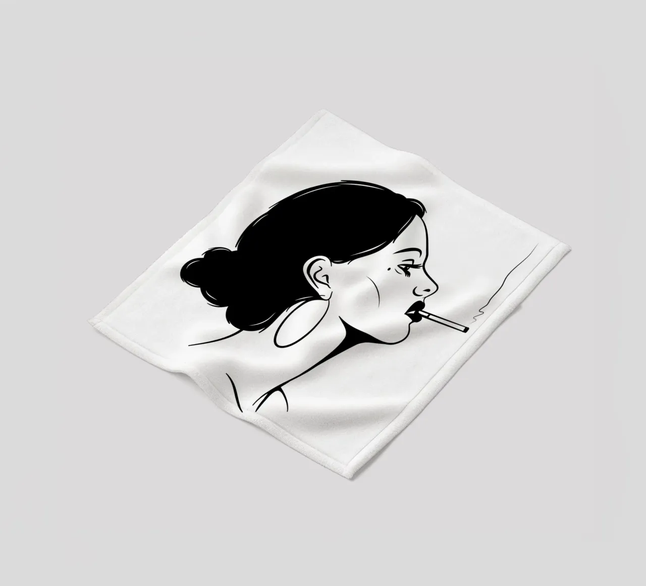 Femme fatale coperta in pile da The Poster Kid
