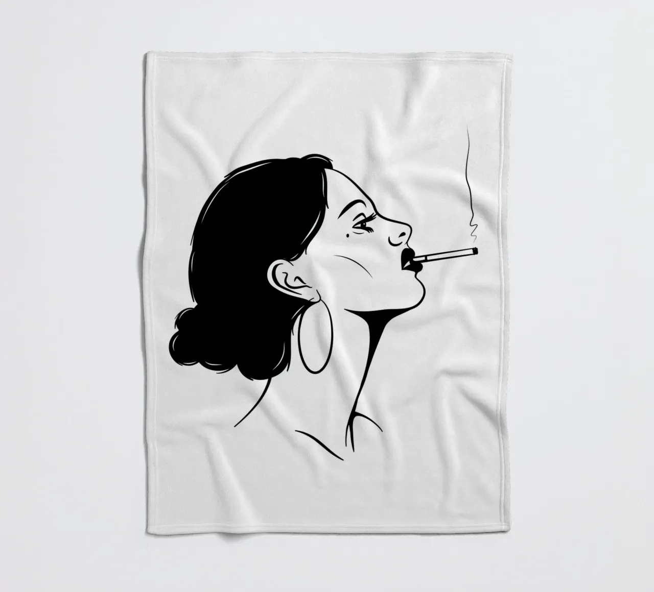 Femme fatale coperta in pile da The Poster Kid